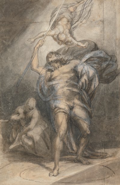 Prospero invoquant Ariel - William Young Ottley