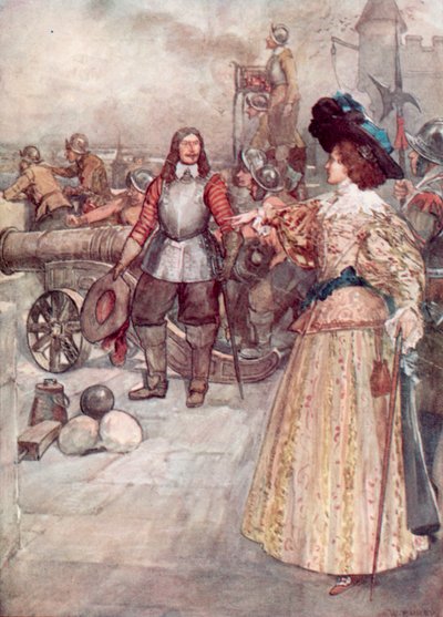 Mademoiselle De Montpensier tirant le canon - William after Rainey