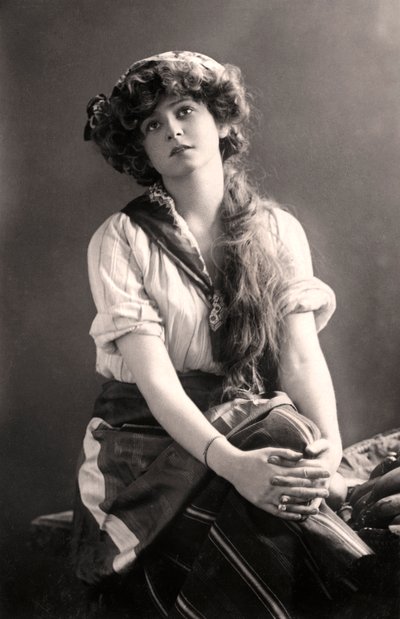 Gabrielle Ray 1883-1973, actrice anglaise, début du 20ème siècle - William and Daniel Downey