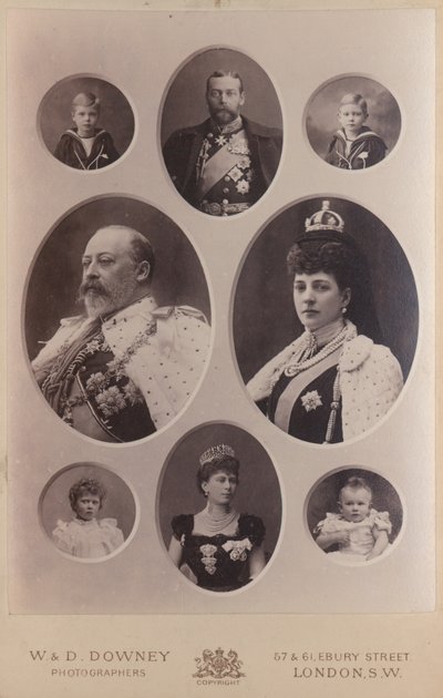 Portraits royaux - William and Daniel Downey
