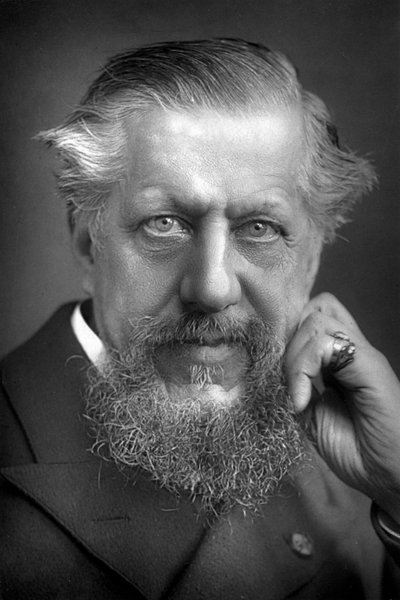 Sir Edwin Arnold 1832-1904, poète et journaliste anglais, 1893 - William and Daniel Downey