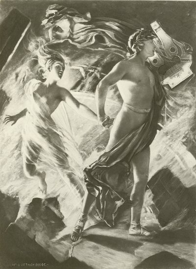 Orphée et Eurydice, Acte IV scène i (gravure) - William de Leftwich Dodge