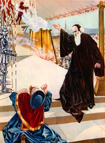 La Juive, dernier acte et scène - William de Leftwich Dodge