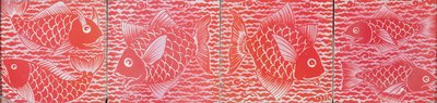 Carreau avec motif de poisson - William de Morgan