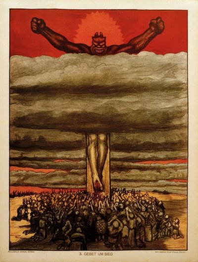 W. Krain, Prière pour la victoire - Willibald Krain