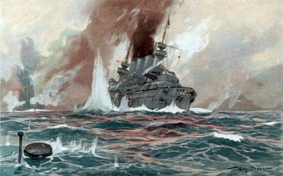 Sous-marin, vers 1905 - Willy Stöwer