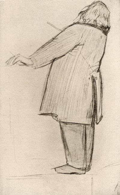 Johannes Brahms (1833-1897) compositeur allemand, dirigeant - Willy von Beckerath