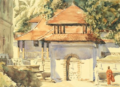 Temple de la Dent, entrée latérale - Wilson Clive