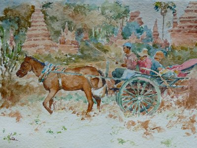 924 Une Balade autour des Temples, Bagan - Wilson Clive