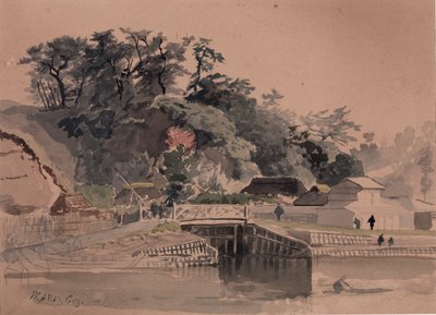 Paysage avec pont, milieu-fin du 19ème siècle - Winckworth Allan Gay