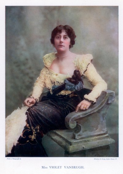 Violet Vanbrugh, actrice anglaise, 1901 - Window and Grove