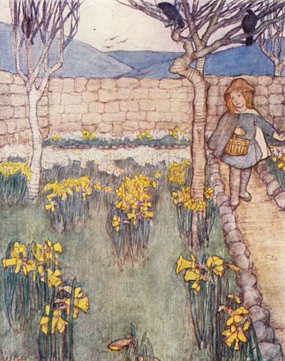 Livre de jardinage pour enfants : Jonquilles - Winifred Cayley Robinson