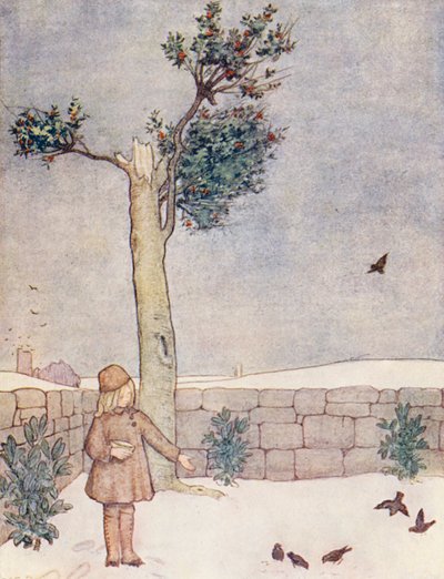 Livre de jardinage pour enfants : Janvier - Winifred Cayley Robinson