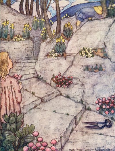 Livre de jardinage pour enfants : La route de Rome - Winifred Cayley Robinson