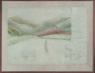 Étude pour Santissima Trinita, vers 1924 - Winifred Knights