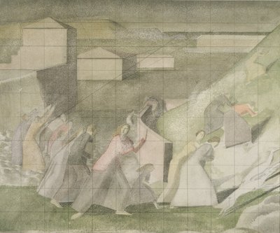 Étude pour le Déluge - Winifred Knights