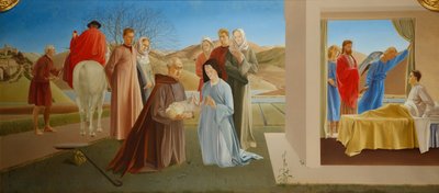 Triptyque - Saint Martin de Tours - Winifred Knights