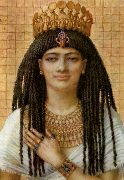 Mutnezemt, reine égyptienne ancienne de la 18ème dynastie, 14ème-13ème siècle av. J.-C. - Winifred Mabel Brunton