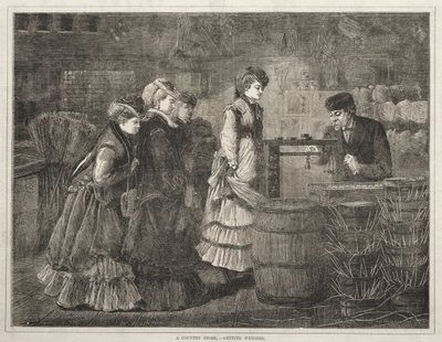Une épicerie de campagne, on me pèse - Winslow Homer