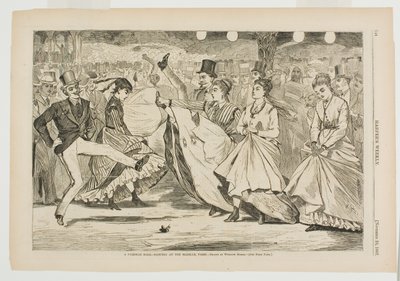 Un bal parisien au Mabille, Paris - Winslow Homer