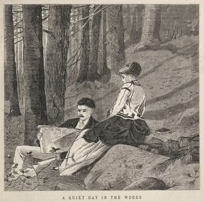 Une journée tranquille dans les bois - Winslow Homer