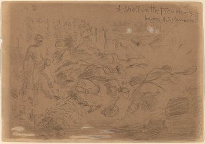 Un obus dans les tranchées avant Richmond - Winslow Homer