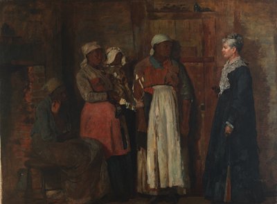 Une visite de la vieille maîtresse - Winslow Homer