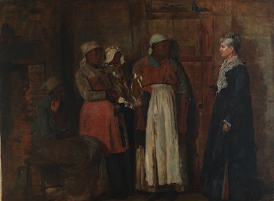 Une visite de la vieille maîtresse - Winslow Homer
