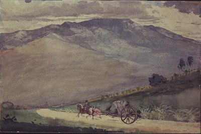 Une Volante sur une route de montagne, Cuba - Winslow Homer