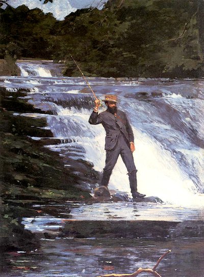 Un pêcheur à la ligne, 1874 - Winslow Homer