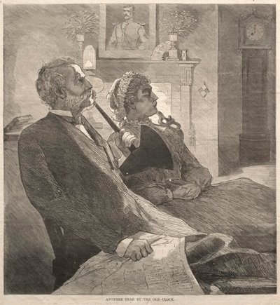 Une année de plus pour la vieille horloge - Winslow Homer