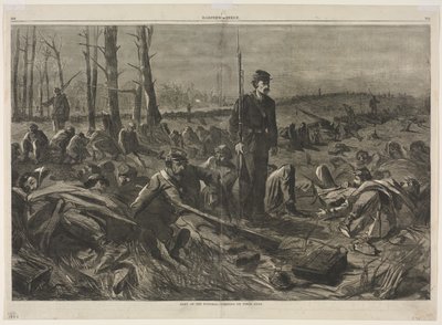 Armée du Potomac - Dormant sur leurs armes, 1864 - Winslow Homer