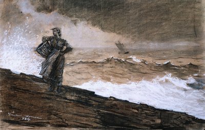 En haute mer - Winslow Homer