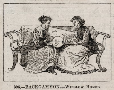 Backgammon - Winslow Homer