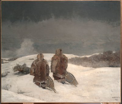 En dessous de zéro - Winslow Homer