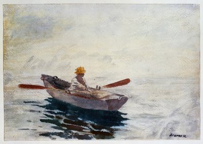 Garçon dans un bateau - Winslow Homer