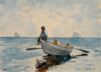 Garçons dans une doris - Winslow Homer