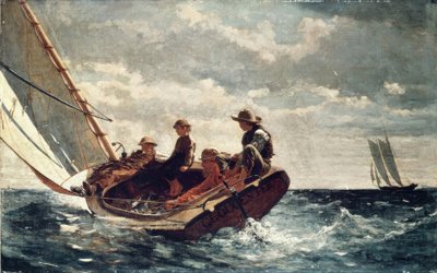 Breezing Up (A Fair Wind) - Winslow Homer