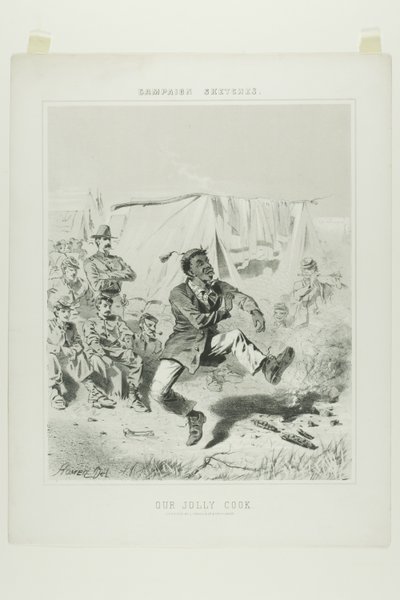 Croquis de campagne : Notre joyeux cuisinier - Winslow Homer