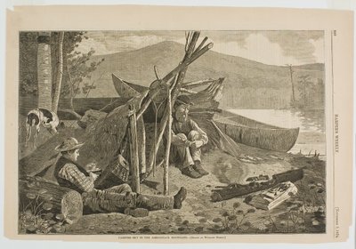 Camping dans les Adirondacks - Winslow Homer