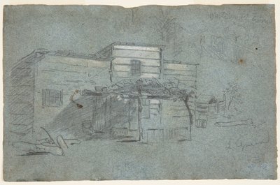 Cabane en planches - Winslow Homer