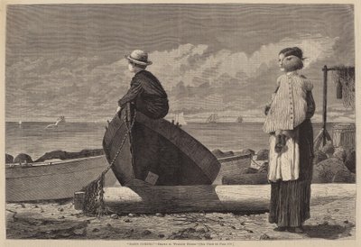 Papa arrive ! - Winslow Homer