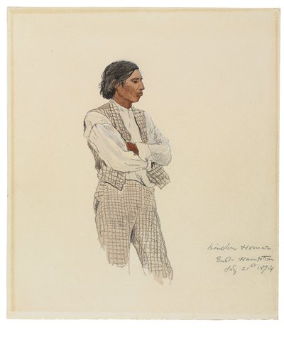 David Pharohh, le dernier des Montauks - Winslow Homer