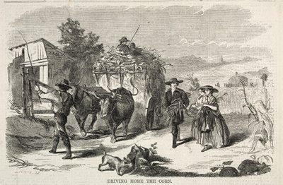 Retour à la maison avec le maïs, 1858 - Winslow Homer
