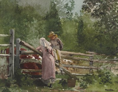 Heure du repas, 1878 - Winslow Homer