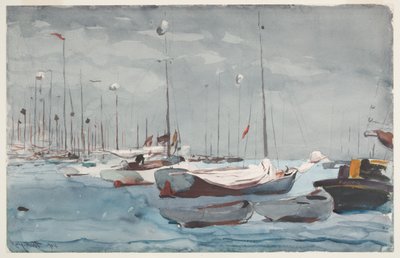 Bateaux de pêche, Key West - Winslow Homer