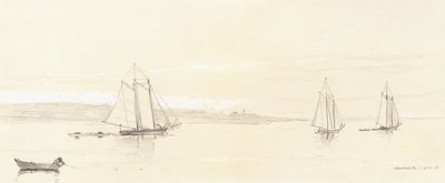 Flotte de Pêche à Gloucester - Winslow Homer