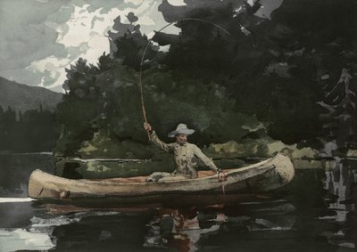Pêche dans les bois du Nord - Winslow Homer