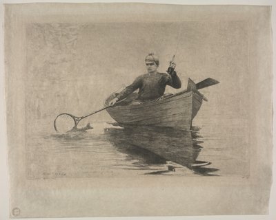 Pêche à la mouche - Winslow Homer