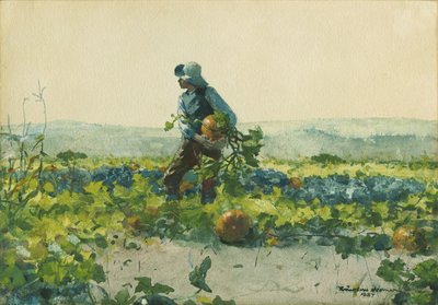 Pour être un garçon de ferme - Winslow Homer